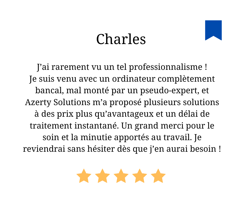 azerty solutions informatiques avis clients
